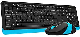 Комплект (клавиатура+мышка) A4Tech FG1010S  Blue - миниатюра 3