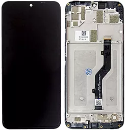 Дисплей ZTE Blade A7 2020 (LLFBH06116370-FPC-01-190108) с тачскрином и рамкой, оригинал, Black - фото Дисплей ZTE Blade A7 2020 (LLFBH06116370-FPC-01-190108) с тачскрином и рамкой, оригинал, Black