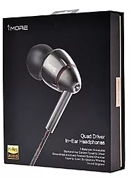 Наушники 1More Quad Driver In-Ear Headphones Grey - миниатюра 5