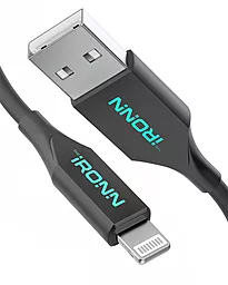 Кабель USB iRONN Lightning Cable 12W 1.8m Black (X002VZJDVP)