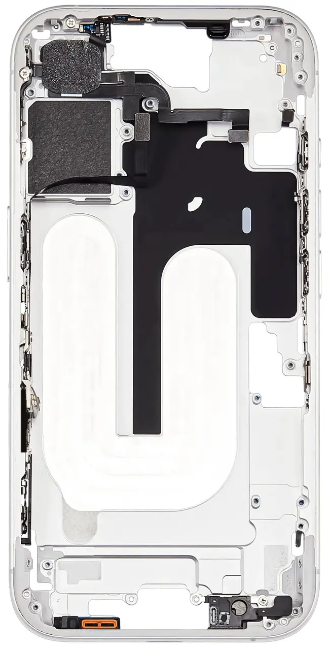 Рамка корпуса Apple iPhone 16 USA version, Original White - фото 3