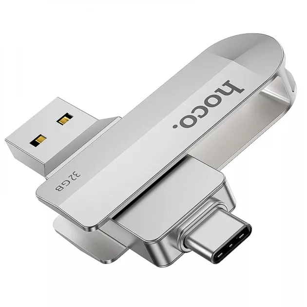 Флешка Hoco 32Gb UD10 USB 3.0/Type-C - фото 1