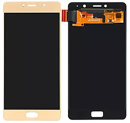 Дисплей Lenovo P2 Vibe, Vibe P2 (P2a42) с тачскрином, оригинал, Gold - фото Дисплей Lenovo P2 Vibe, Vibe P2 (P2a42) с тачскрином, оригинал, Gold