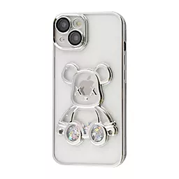 Чехол Shining Bear Case для Apple iPhone 13 Silver