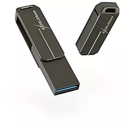 Флешка Exceleram 128GB U3 Series USB 3.1 Gen 1 (EXP2U3U3D128) Black - фото Флешка Exceleram 128GB U3 Series USB 3.1 Gen 1 (EXP2U3U3D128) Black