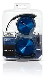 Наушники Sony MDR-ZX310AP Blue - миниатюра 4