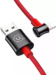 Кабель Usams US-SJ269 U13 Smart Power-Off Bending USB-A - Lightning 10w 1.2м cable Red - фото Кабель Usams US-SJ269 U13 Smart Power-Off Bending USB-A - Lightning 10w 1.2м cable Red
