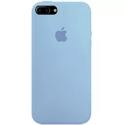 Чехол Silicone Case Full для Apple iPhone 7 Plus, iPhone 8 Plus Lilac Blue
