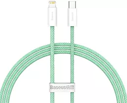 Кабель Baseus Dynamic USB Type-C - Lightning 20w 3a 1м PD сable Green (CALD000006) - фото Кабель Baseus Dynamic USB Type-C - Lightning 20w 3a 1м PD сable Green (CALD000006)