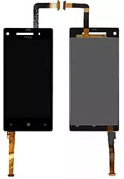 Дисплей HTC Windows Phone 8X (C620e) с тачскрином, Black - фото Дисплей HTC Windows Phone 8X (C620e) с тачскрином, Black