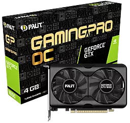 Відеокарта Palit GeForce GTX 1650 4GB GDDR6 128-bit GamingPro OC (NE61650S1BG1-1175A) - мініатюра 4