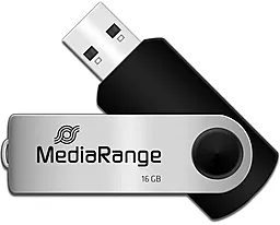 Флешка MediaRange 16 GB Swivel USB 2.0 (MR910) - фото Флешка MediaRange 16 GB Swivel USB 2.0 (MR910)