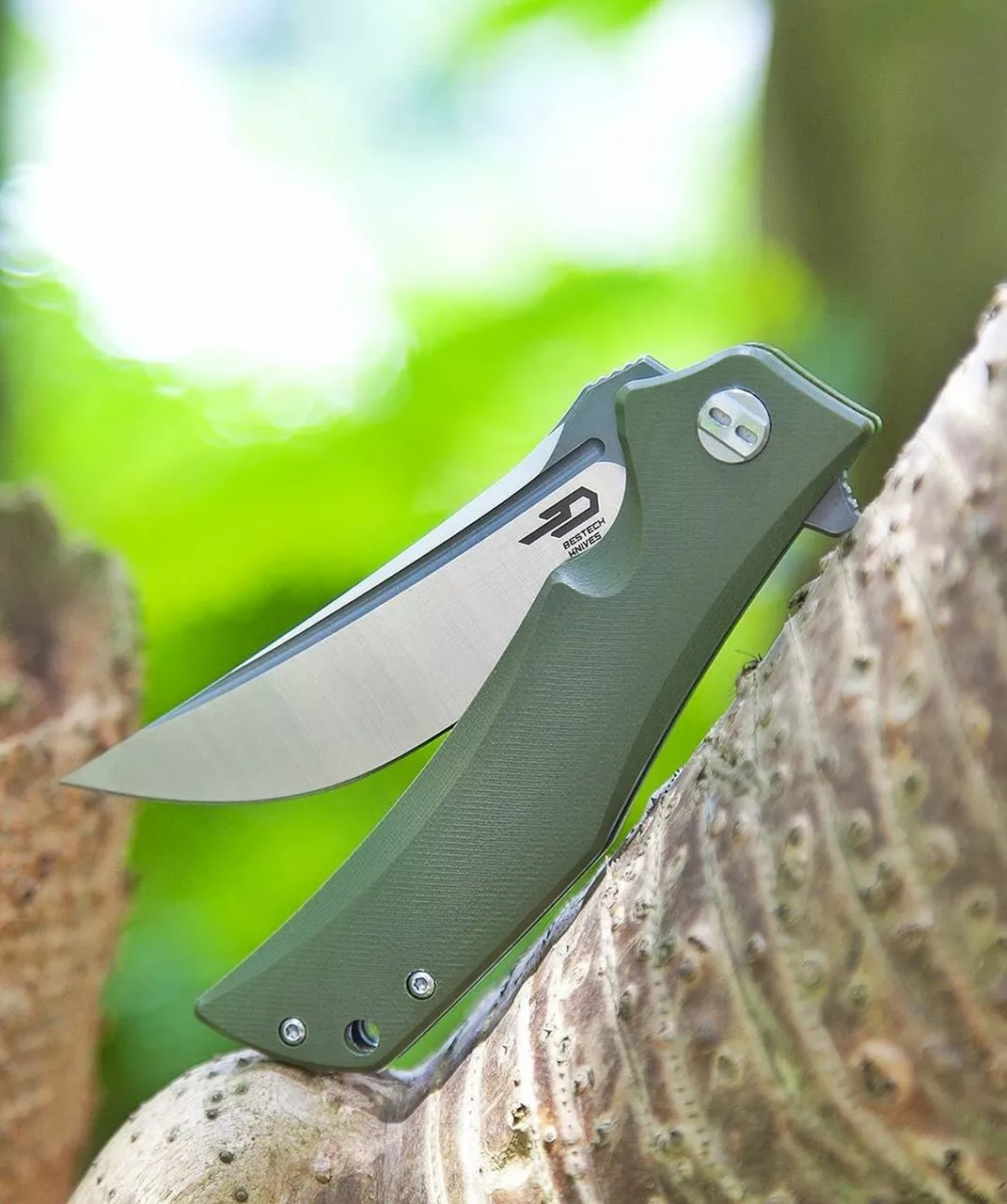 Нож Bestech Knife Scimitar Army Green (BG05B-1) Green - фото 2