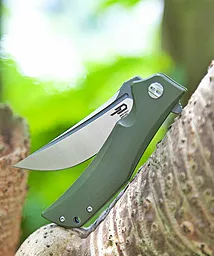 Нож Bestech Knife Scimitar Army Green (BG05B-1) Green - миниатюра 2 Нож Bestech Knife Scimitar Army Green (BG05B-1) Green - миниатюра 2