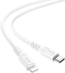 Кабель Hoco X62 Fortune USB Type-C - Lightning 20w 3a 1м PD сable White - миниатюра 3 Кабель Hoco X62 Fortune USB Type-C - Lightning 20w 3a 1м PD сable White - миниатюра 3