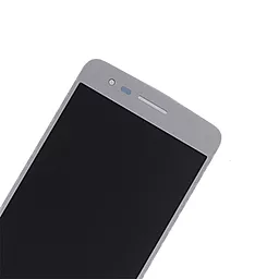 Дисплей LG K8 2017 (LGM-K120L, LGM-K120S, M200, US215, X240, X300) (40pin) з тачскріном, Silver - мініатюра 2