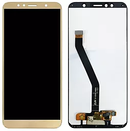 Дисплей Huawei Y6 2018, Y6 Prime 2018, Honor 7C 5.7, Honor 7A Pro с тачскрином, Gold - фото Дисплей Huawei Y6 2018, Y6 Prime 2018, Honor 7C 5.7, Honor 7A Pro с тачскрином, Gold