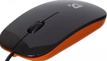 Компьютерная мышка Defender NetSprinter 440 (52444) Black/Orange - фото 2