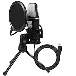 Микрофон NICHOSI SH-666R Black - фото Микрофон NICHOSI SH-666R Black