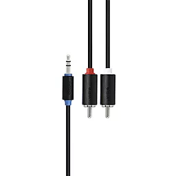 Аудио кабель Prolink Aux mini Jack 3.5 mm - 2хRCA M/M Cable 5 м чёрный (PB103-0500)