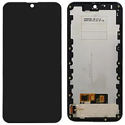 Дисплей UleFone Note 8, Note 8P с тачскрином и рамкой, оригинал, Black