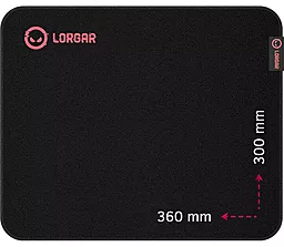 Коврик Lorgar Main 323 Black-Red (LRG-GMP323) - фото Коврик Lorgar Main 323 Black-Red (LRG-GMP323)