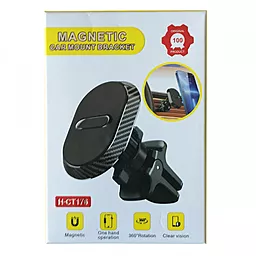 Держатель магнитный Magnetic CT176 Black - миниатюра 2 Держатель магнитный Magnetic CT176 Black - миниатюра 2