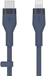 Кабель Belkin BoostCharge Flex USB Type-C - Lightning 20w 3a 1м PD сable Blue (CAA009bt1мBL) - фото Кабель Belkin BoostCharge Flex USB Type-C - Lightning 20w 3a 1м PD сable Blue (CAA009bt1мBL)