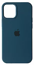 Чехол Silicone Case Full для Apple iPhone 15 Plus Blue Cobalt