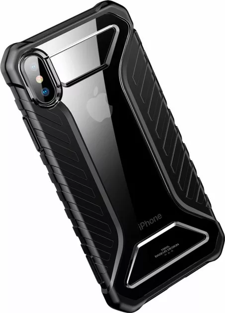 Чехол Baseus Michelin Apple iPhone XS Max Black (WIAPIPH65-MK01) - фото 5