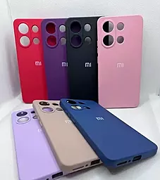 Чехол Silicone Case Full для Xiaomi Redmi Note 13 4G Black - миниатюра 2 Чехол Silicone Case Full для Xiaomi Redmi Note 13 4G Black - миниатюра 2