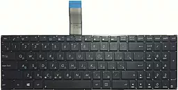Клавиатура для ноутбука Asus X501 X550 X552 X750 series без рамки без креплений черная