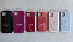 Чехол Silicone Case для Apple iPhone 11 Pro Max Red - миниатюра 5