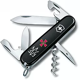 Мультитул Victorinox Spartan Army (1.3603.3_W1010u) Black Эмблема ВСУ + Трезубец ВСУ - фото Мультитул Victorinox Spartan Army (1.3603.3_W1010u) Black Эмблема ВСУ + Трезубец ВСУ