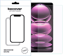 Защитное стекло BeCover для Xiaomi Redmi Note 12 Pro / 12 Pro 5G / 12 Pro Plus 3D Crystal Clear Glass (709271)