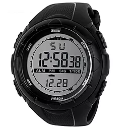 Наручний годинник SKMEI 1025BK Black - фото Наручний годинник SKMEI 1025BK Black
