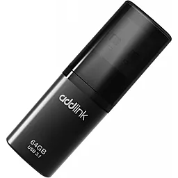 Флешка AddLink U55 64GB USB 3.1 (ad64GBU55B3) Black - фото Флешка AddLink U55 64GB USB 3.1 (ad64GBU55B3) Black