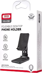 Держатель XO C90 Lifting&Foldable Metal Desktop Holder Black - миниатюра 4