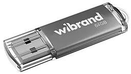 Флешка Wibrand Cougar 64Gb Silver (WI2.0/CU64P1S)