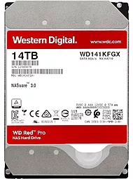Жесткий диск WD Red Pro 14 TB (WD142KFGX) - фото Жесткий диск WD Red Pro 14 TB (WD142KFGX)
