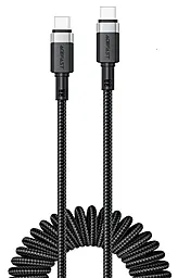 Кабель AceFast C14-03 USB Type-C - Type-C 60w 3a 1.2м PD cable Black - фото Кабель AceFast C14-03 USB Type-C - Type-C 60w 3a 1.2м PD cable Black