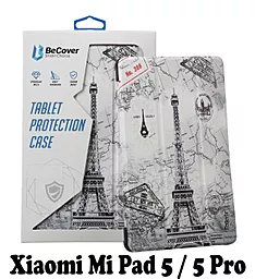 Чехол для планшета BeCover Smart Case для Xiaomi Mi Pad 5 / 5 Pro Paris (707588) - фото Чехол для планшета BeCover Smart Case для Xiaomi Mi Pad 5 / 5 Pro Paris (707588)