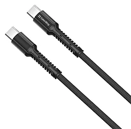 Кабель USB PD ColorWay 68W 3A USB Type-C - Type-C Cable Grey (CW-CBPDCC030-GR)