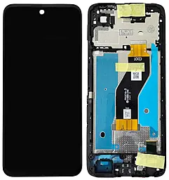 Дисплей Infinix Smart 10 (X6725) з тачскріном і рамкою, Sleek Black - фото Дисплей Infinix Smart 10 (X6725) з тачскріном і рамкою, Sleek Black