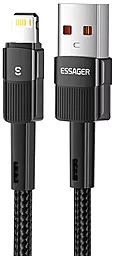 Кабель Essager Star USB-A - Lightning 12w 2.4a 2м cable Black (EXCL-XCA01) - фото Кабель Essager Star USB-A - Lightning 12w 2.4a 2м cable Black (EXCL-XCA01)