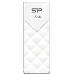 Флешка Silicon Power 8Gb Ultima U03 (SP008GBUF2U03V1W) White