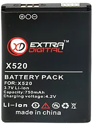 Аккумулятор Samsung X520 / BST3108BC / BMS6339 (750 mAh) ExtraDigital