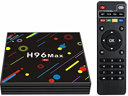 Смарт приставка Android TV Box H96 Max H2 4/64 GB - фото Смарт приставка Android TV Box H96 Max H2 4/64 GB