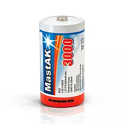 Аккумулятор MastAK D (LR20) 3000mAh Ni-Cd 1шт - фото Аккумулятор MastAK D (LR20) 3000mAh Ni-Cd 1шт