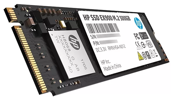 SSD Накопитель HP EX900 500 GB M.2 2280 (2YY44AA#ABB) - фото 2
